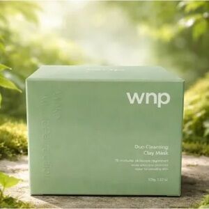 (2) TikTok Viral WNP Duo Cleansing Clay Mask Perfect for Acne Prone or Oily Skin